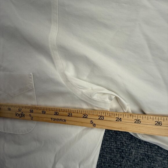 Brooks Brothers Non-Iron Regent White Cotton 16.5 36/37 Long Sleeve Button Up - Picture 6 of 16